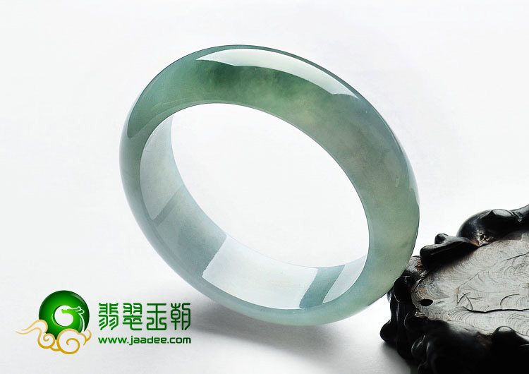 冰种晴水缅甸翡翠A货手镯（57.7mm）