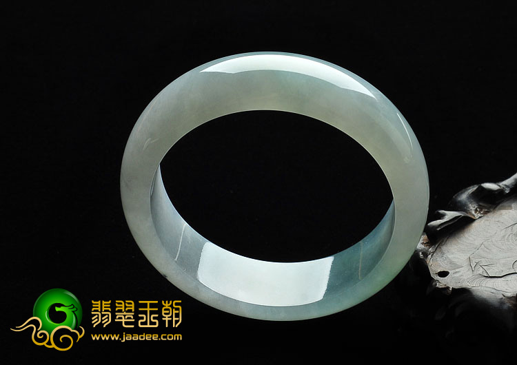 冰种晴水缅甸翡翠A货手镯（57.7mm）