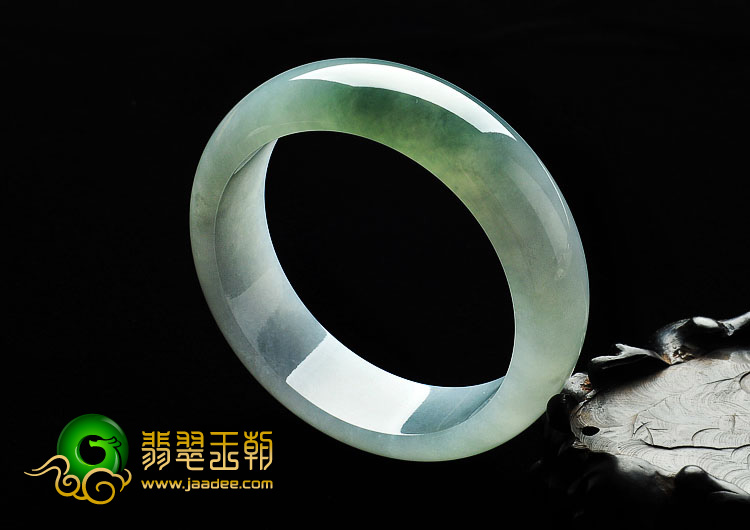 冰种晴水缅甸翡翠A货手镯（57.7mm）