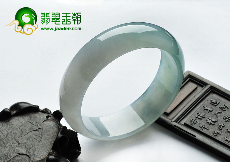 冰种晴水缅甸翡翠A货手镯（57.7mm）