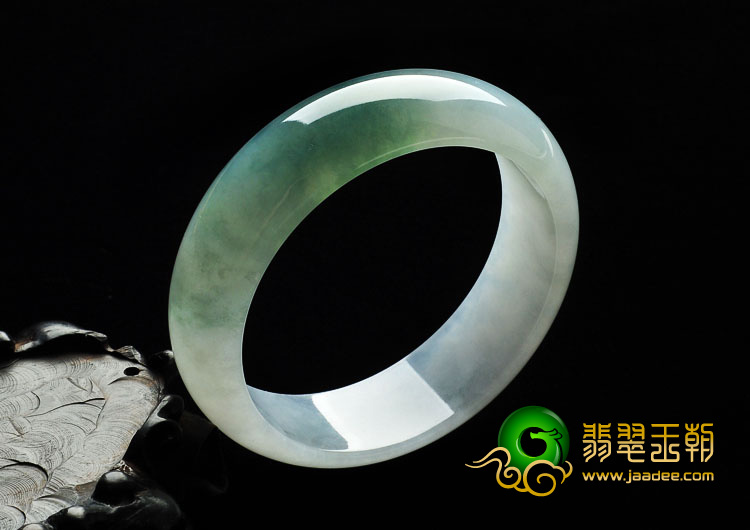 冰种晴水缅甸翡翠A货手镯（57.7mm）