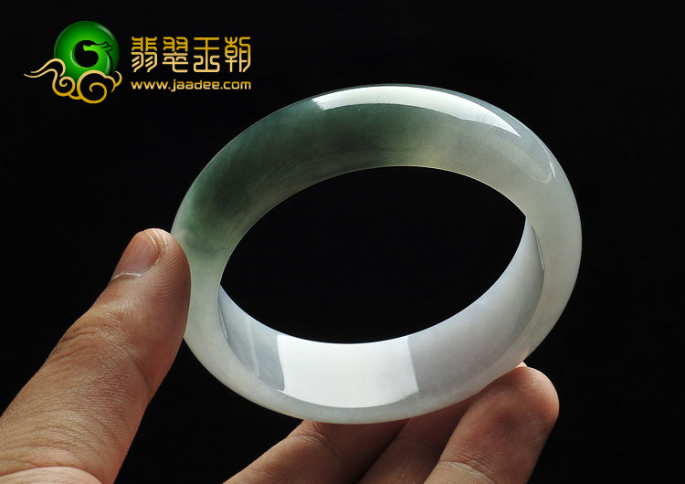 冰种晴水缅甸翡翠A货手镯（57.8mm）