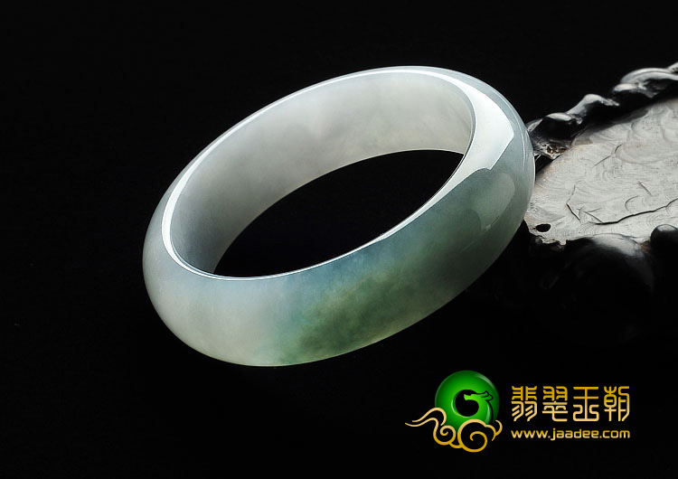 冰种晴水缅甸翡翠A货手镯（57.8mm）