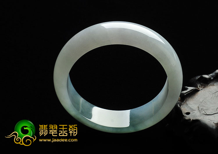 冰种晴水缅甸翡翠A货手镯（57.8mm）