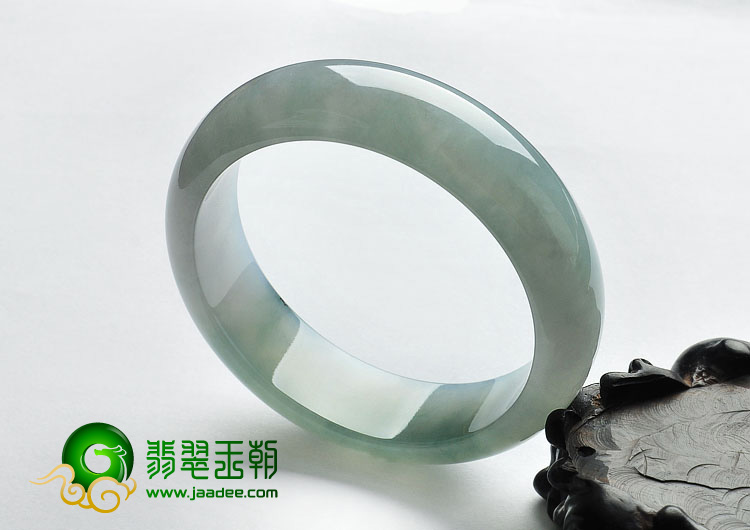 冰种晴水缅甸翡翠A货手镯（59.9mm）