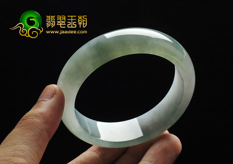 冰种晴水缅甸翡翠A货手镯（59.9mm）