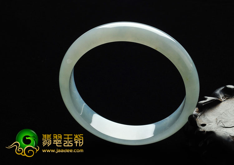 冰种晴水缅甸翡翠A货手镯（59.7mm）