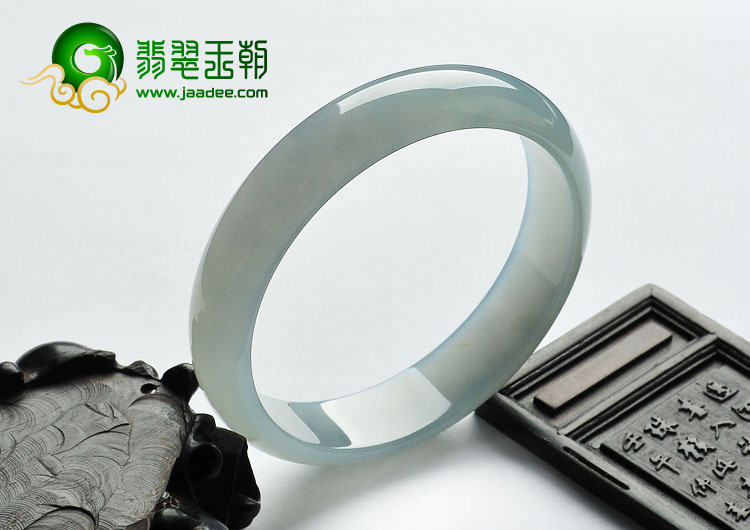 冰种晴水缅甸翡翠A货手镯（59.7mm）