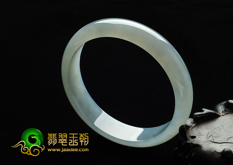 冰种晴水缅甸翡翠A货手镯（59.7mm）