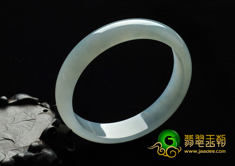 冰种晴水缅甸翡翠A货手镯（59.7mm）