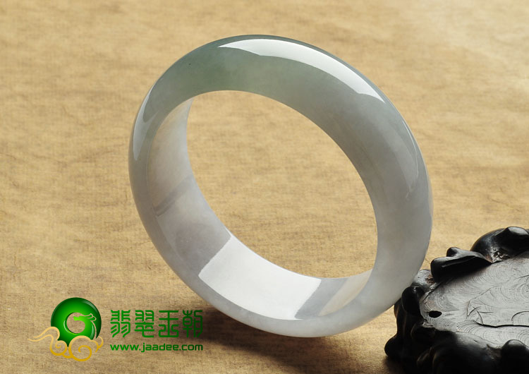 冰种晴水缅甸翡翠A货手镯（57.6mm）