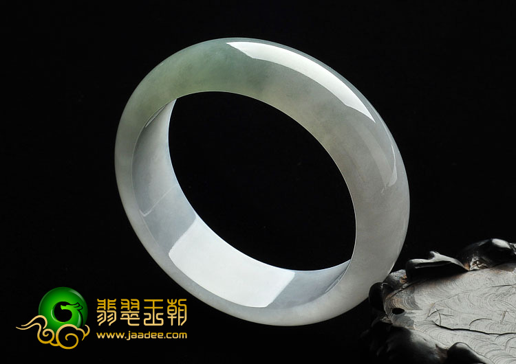 冰种晴水缅甸翡翠A货手镯（57.6mm）