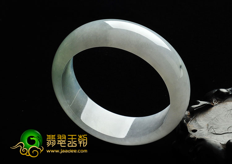 冰种晴水缅甸翡翠A货手镯（57.6mm）