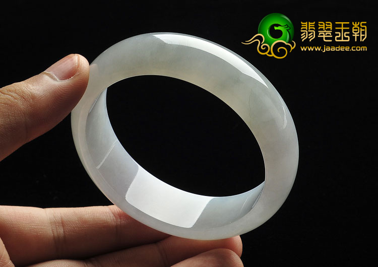 冰种晴水缅甸翡翠A货手镯（57.8mm）