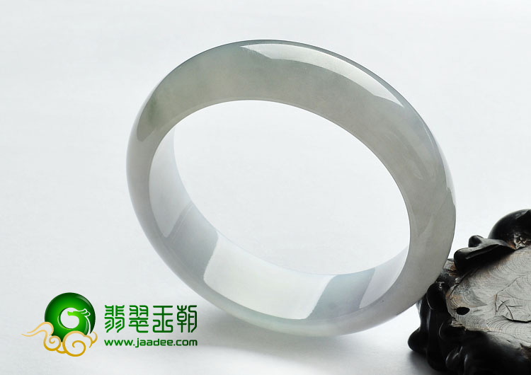 冰种晴水缅甸翡翠A货手镯（57.8mm）