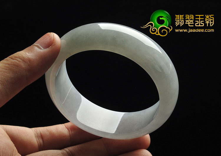 冰种晴水缅甸翡翠A货手镯（57.6mm）