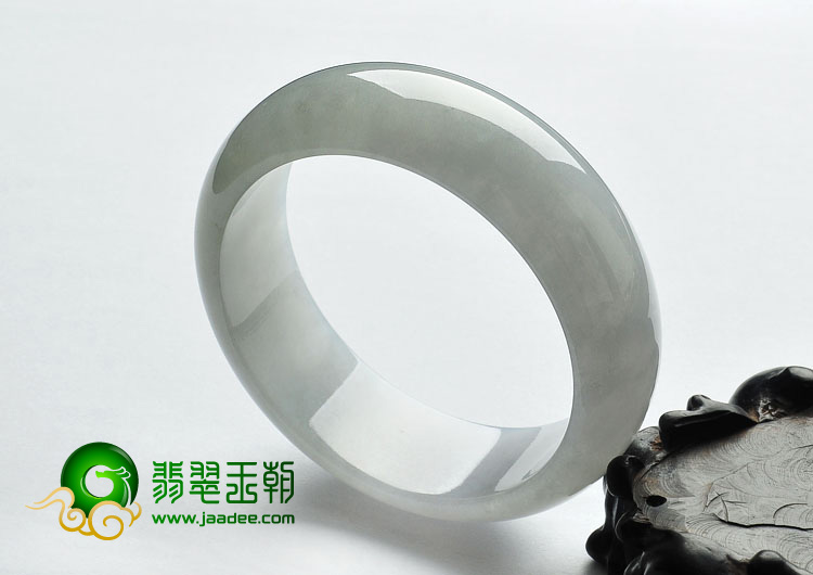 冰种晴水缅甸翡翠A货手镯（57.6mm）