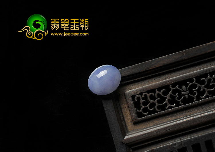糯冰种紫罗兰缅甸翡翠A货戒面