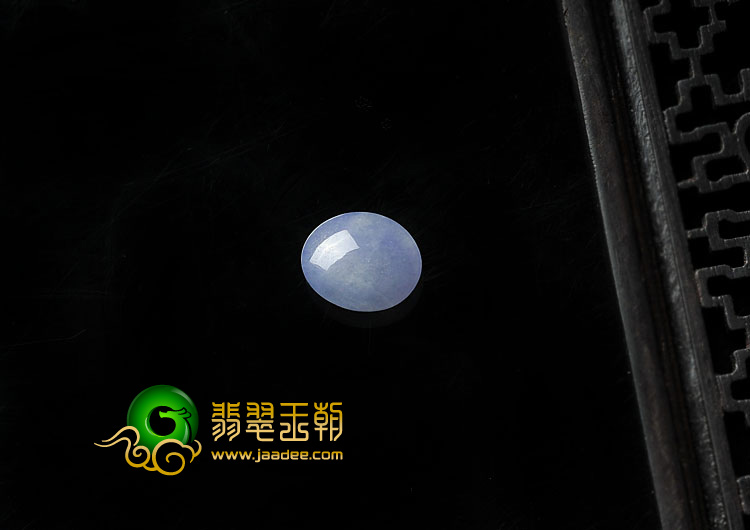 糯冰种紫罗兰缅甸翡翠A货戒面