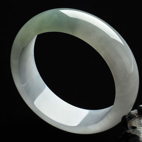 冰种晴水缅甸翡翠A货手镯（57.6mm）