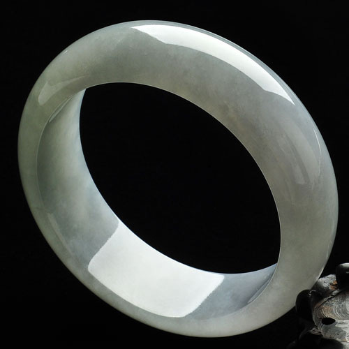 冰种晴水缅甸翡翠A货手镯（57.6mm）