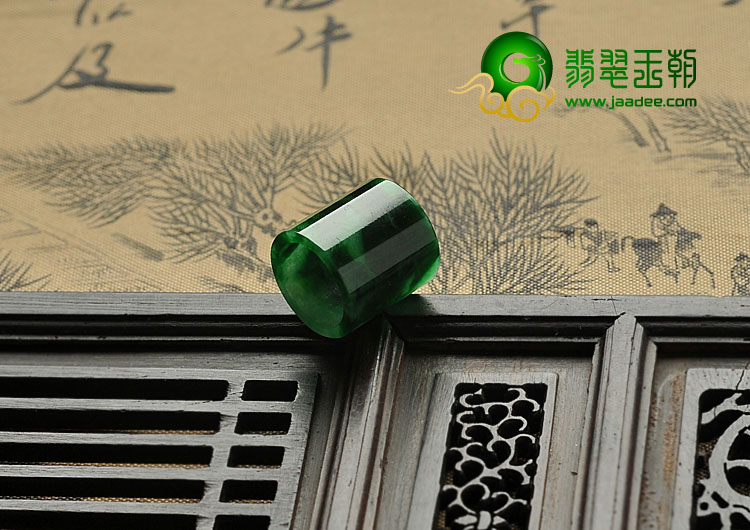 糯冰种廯加绿缅甸翡翠A货路路通挂件