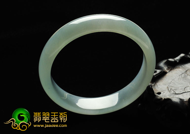 冰种晴水缅甸翡翠A货手镯（59.9mm）