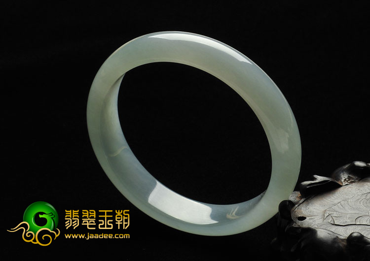 冰种晴水缅甸翡翠A货手镯（59.9mm）