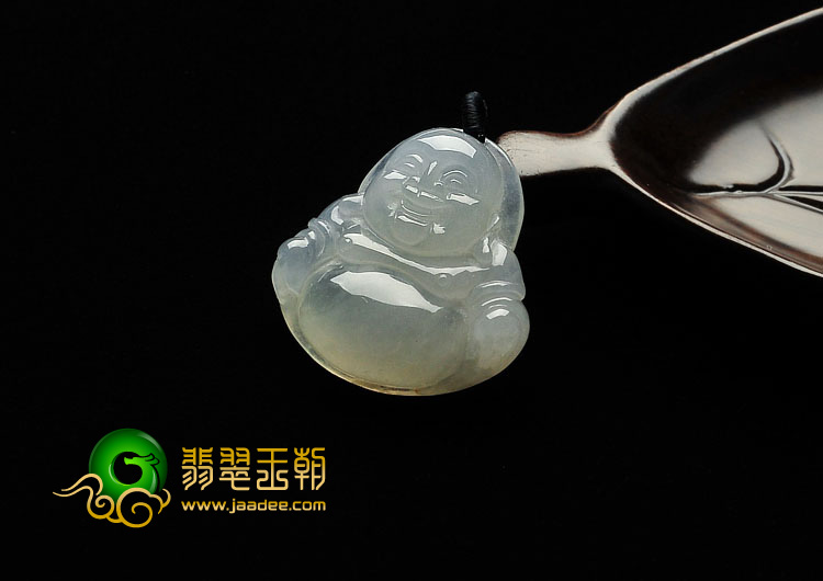 冰种淡晴水缅甸翡翠A货玉佛挂件（单价）