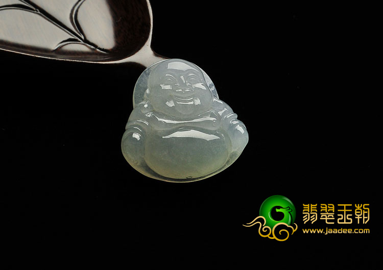 冰种淡晴水缅甸翡翠A货玉佛挂件（单价）