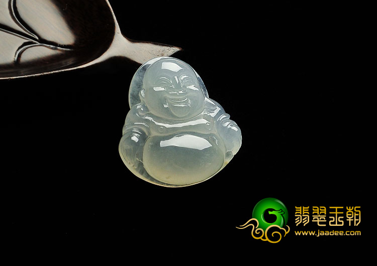 冰种淡晴水缅甸翡翠A货玉佛挂件（单价）