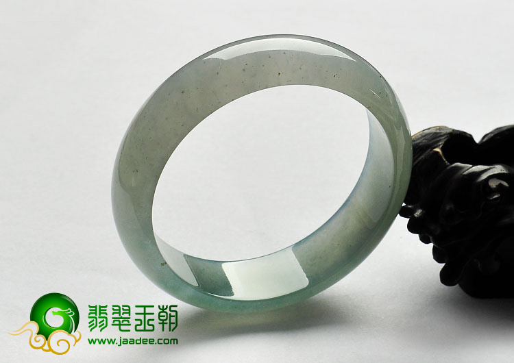 冰种晴水缅甸翡翠A货手镯（56.5mm）