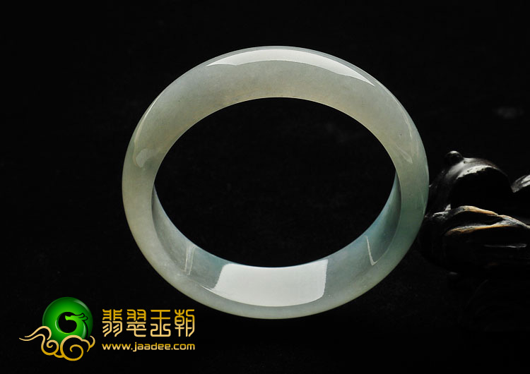冰种晴水缅甸翡翠A货手镯（58.5mm）
