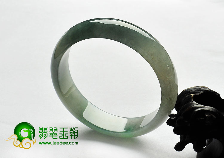 冰种晴水缅甸翡翠A货手镯（59.5mm）