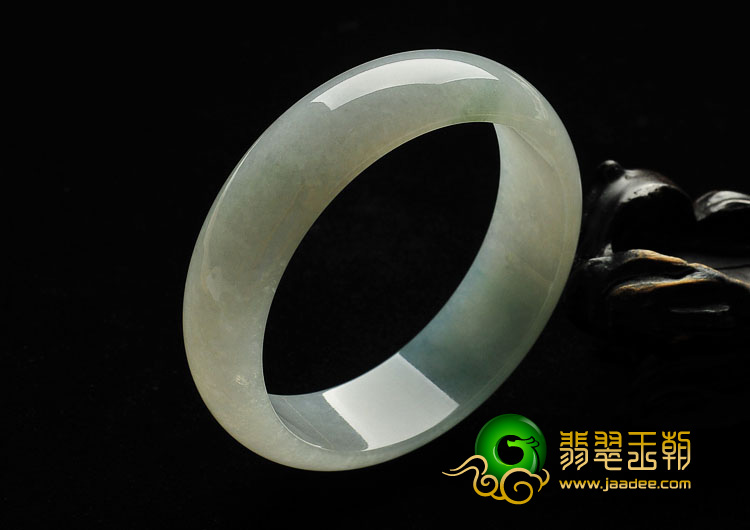 冰种晴水缅甸翡翠A货手镯（58.5mm）