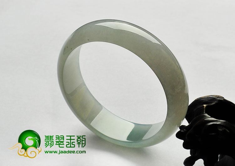 冰种晴水缅甸翡翠A货手镯（58.5mm）