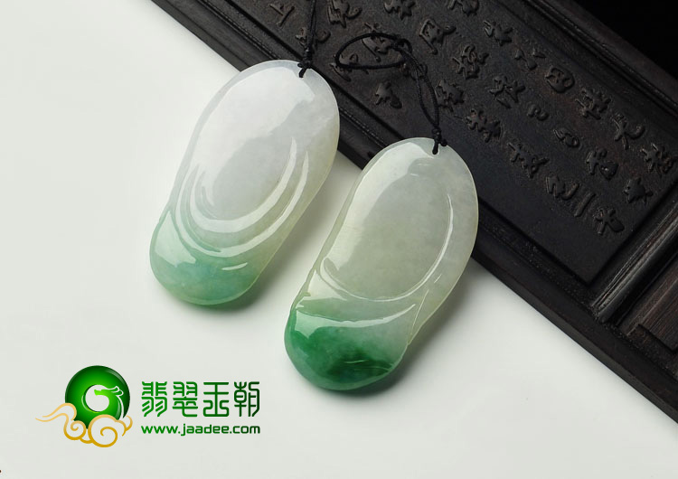 糯冰种飘翠缅甸翡翠A货玉佛挂件（单价）