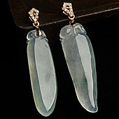 冰玻种飘花缅甸翡翠A货福瓜挂件（一批走）