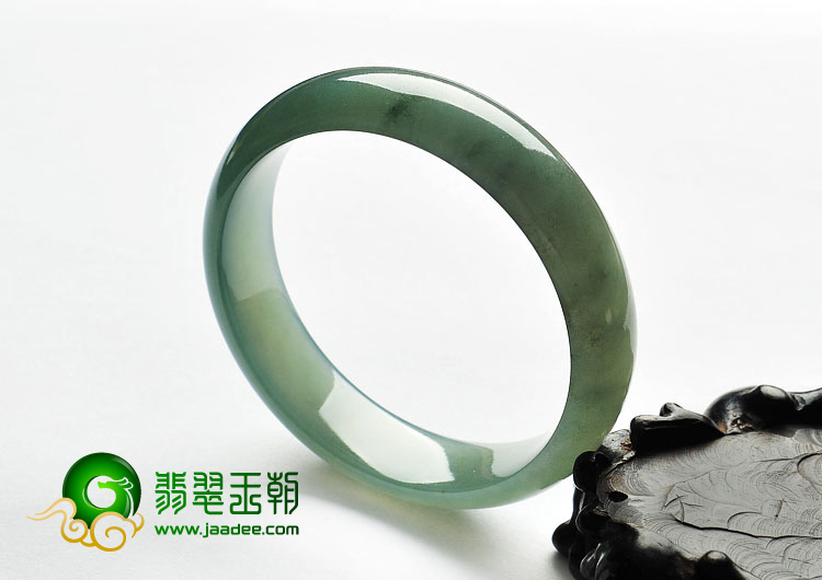 冰种蓝晴水缅甸翡翠A货手镯（59.2mm）