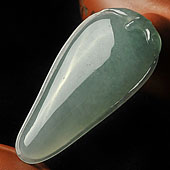 冰种晴水缅甸翡翠A货福瓜挂件