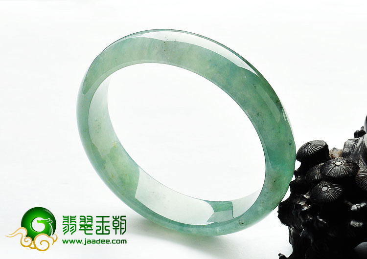 冰种晴水缅甸翡翠A货手镯（58.8mm）