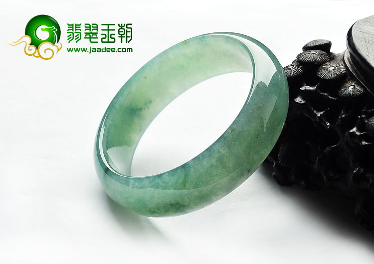 冰种晴水缅甸翡翠A货手镯（57.3mm）