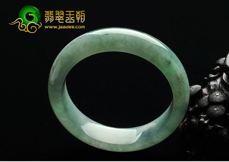 糯冰种晴水缅甸翡翠A货手镯（59.8mm）