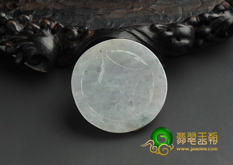 糯冰褐黄翡缅甸翡翠A货虎牌挂件