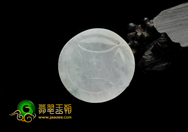 糯冰褐黄翡缅甸翡翠A货虎牌挂件