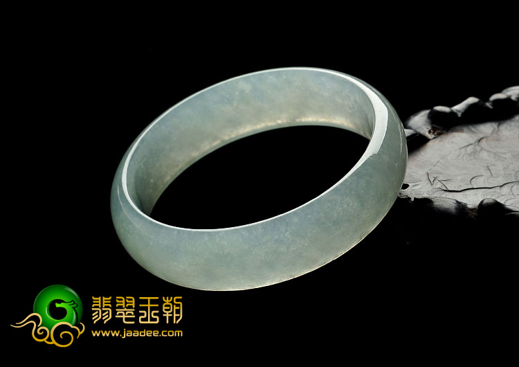 冰种晴水缅甸翡翠A货手镯（58.3mm）