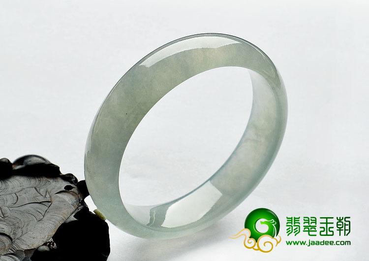 冰种晴水缅甸翡翠A货手镯（58.2mm）
