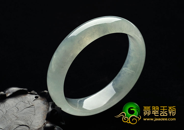 冰种晴水缅甸翡翠A货手镯（58.2mm）