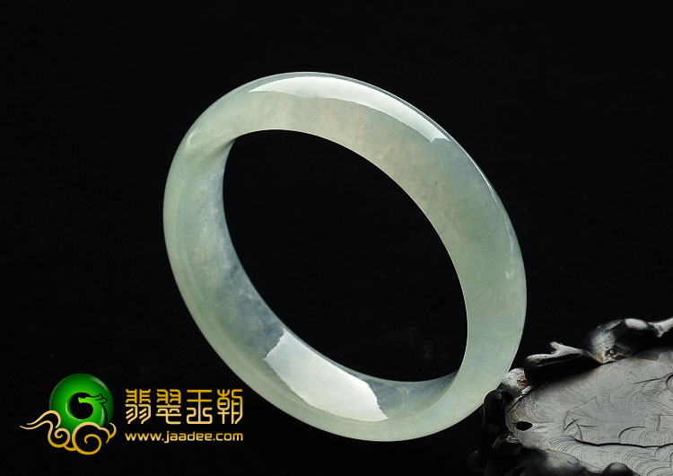 冰种晴水缅甸翡翠A货手镯（58.2mm）