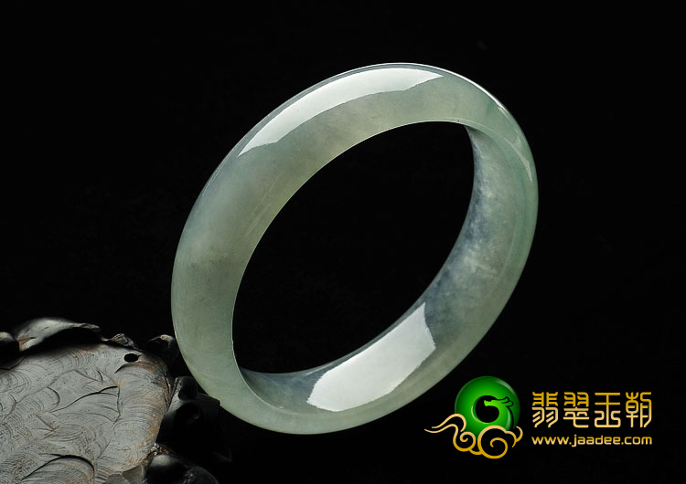 冰种晴水缅甸翡翠A货手镯（58.7mm）